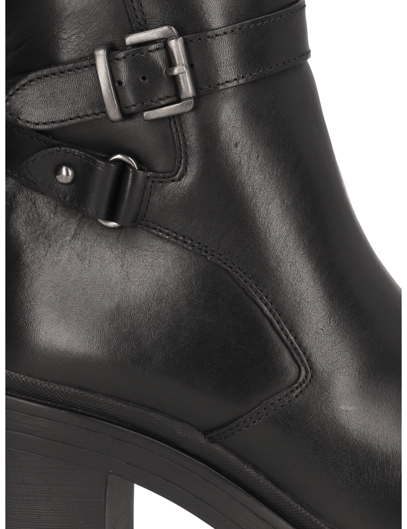 Kate-Gray-Glattleder-Stiefelette-schwarz