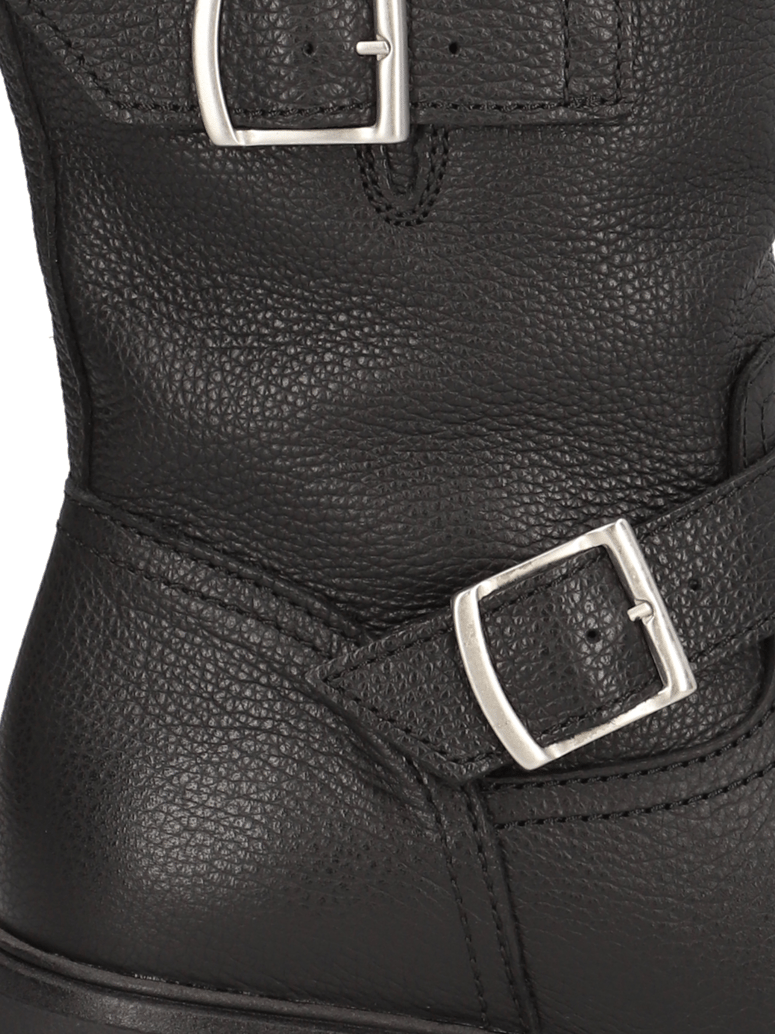 Kate-Gray-Glattleder-Stiefel-schwarz