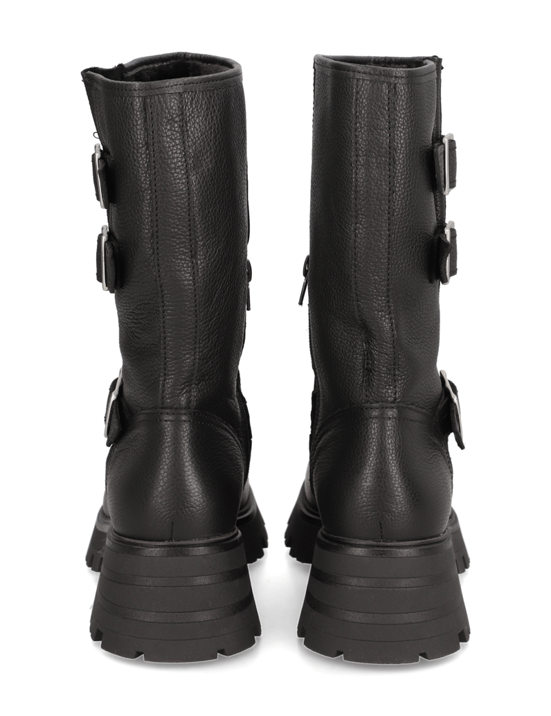 Kate-Gray-Glattleder-Stiefel-schwarz