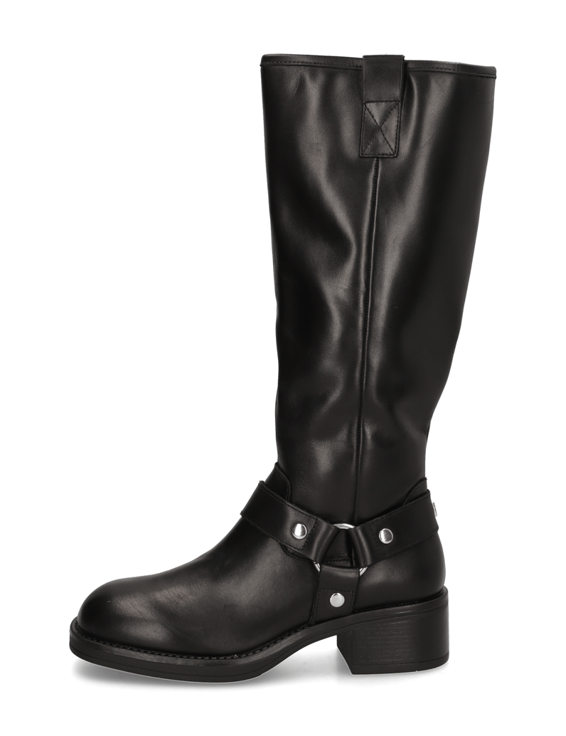 Kate-Gray-Glattleder-Stiefel-schwarz