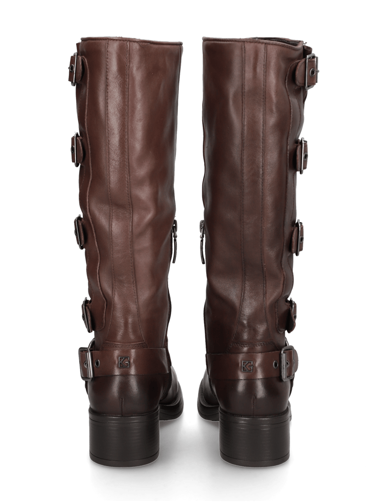 Kate-Gray-Glattleder-Stiefel-braun