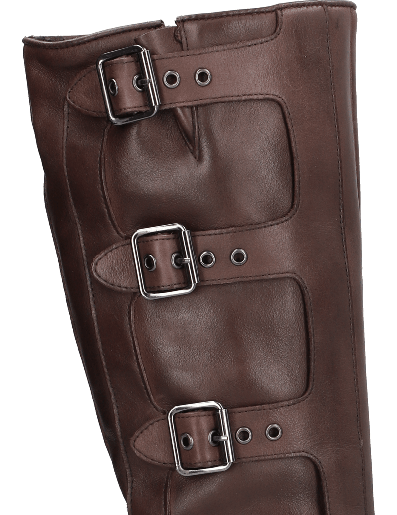 Kate-Gray-Glattleder-Stiefel-braun