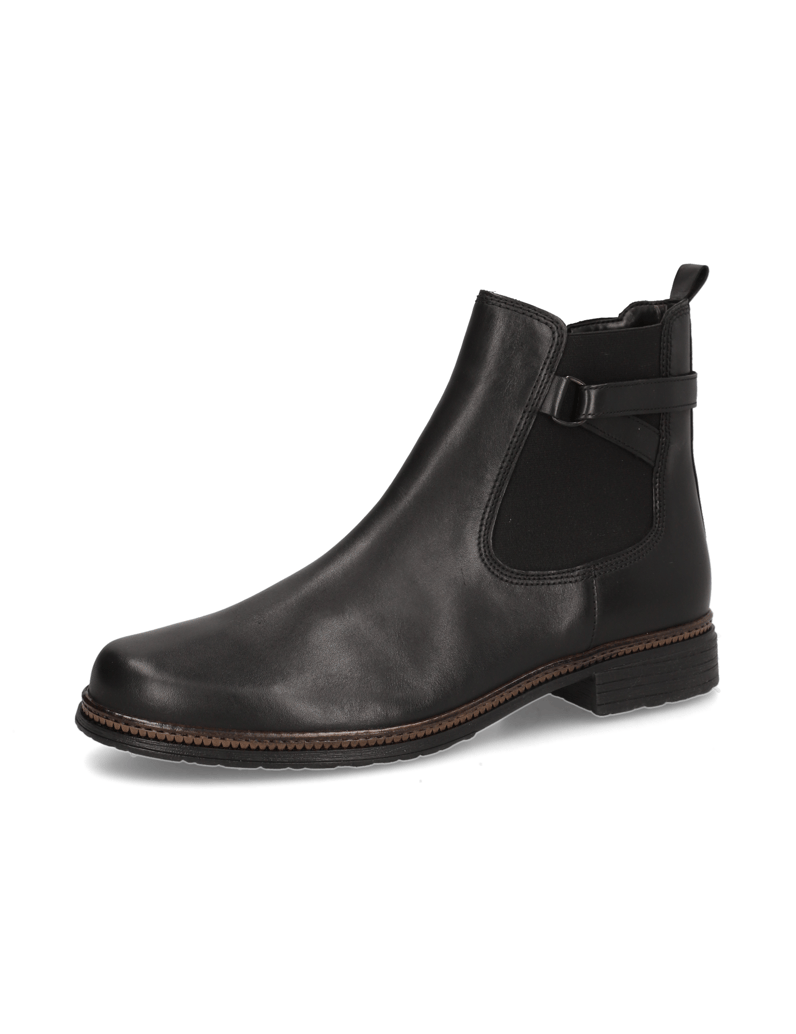 Gabor-Glattleder-Chelsea-Boot-schwarz