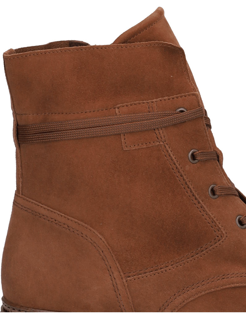 Gabor-Veloursleder-Schnürboot-braun