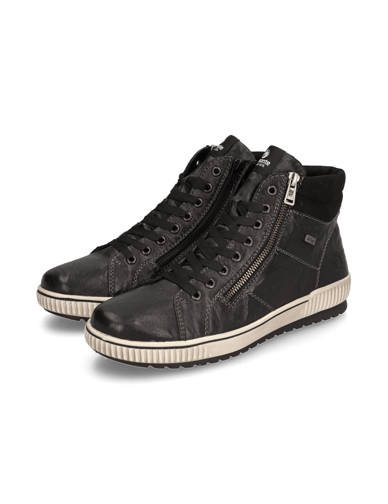 Remonte-Schnürstiefel-D0772-schwarz