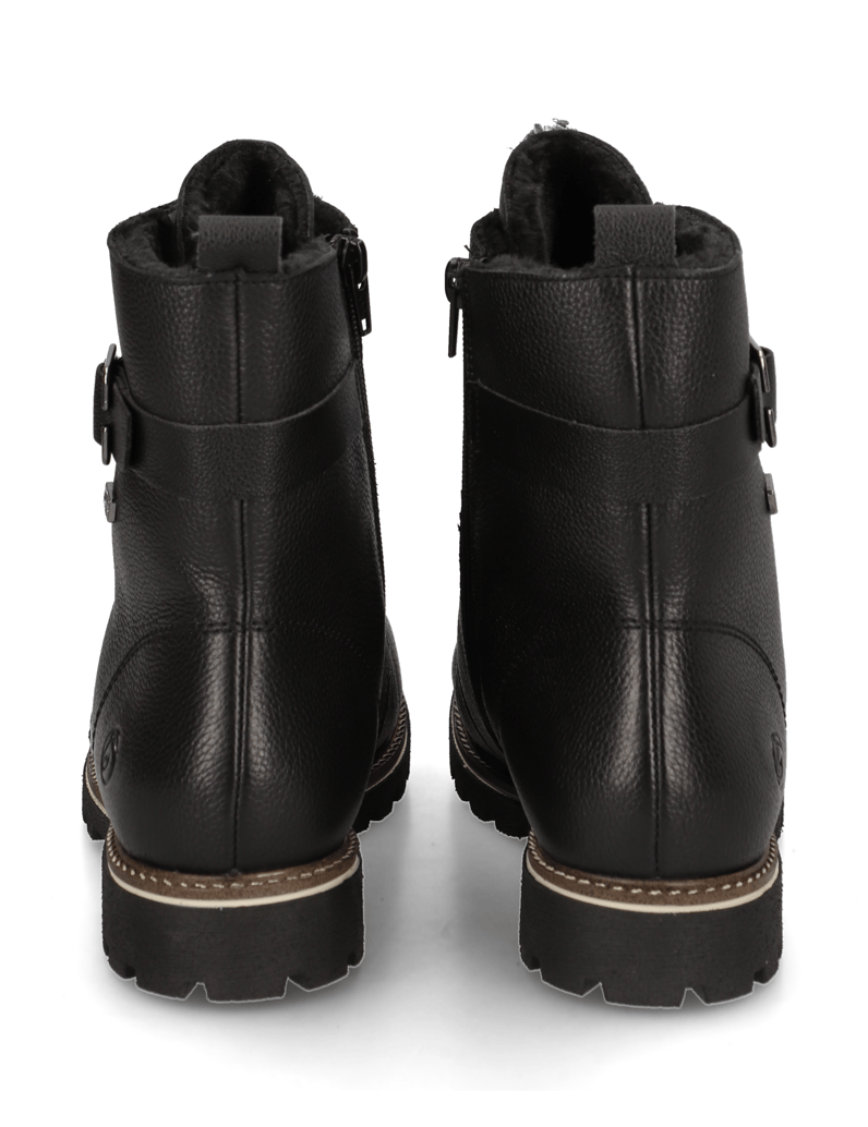 Remonte-Glattleder-Schnürboot-weiss