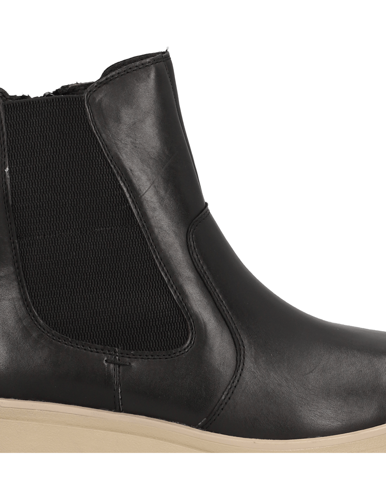 TAMARIS-Comfort-Glattleder-Chelsea-Boot-schwarz