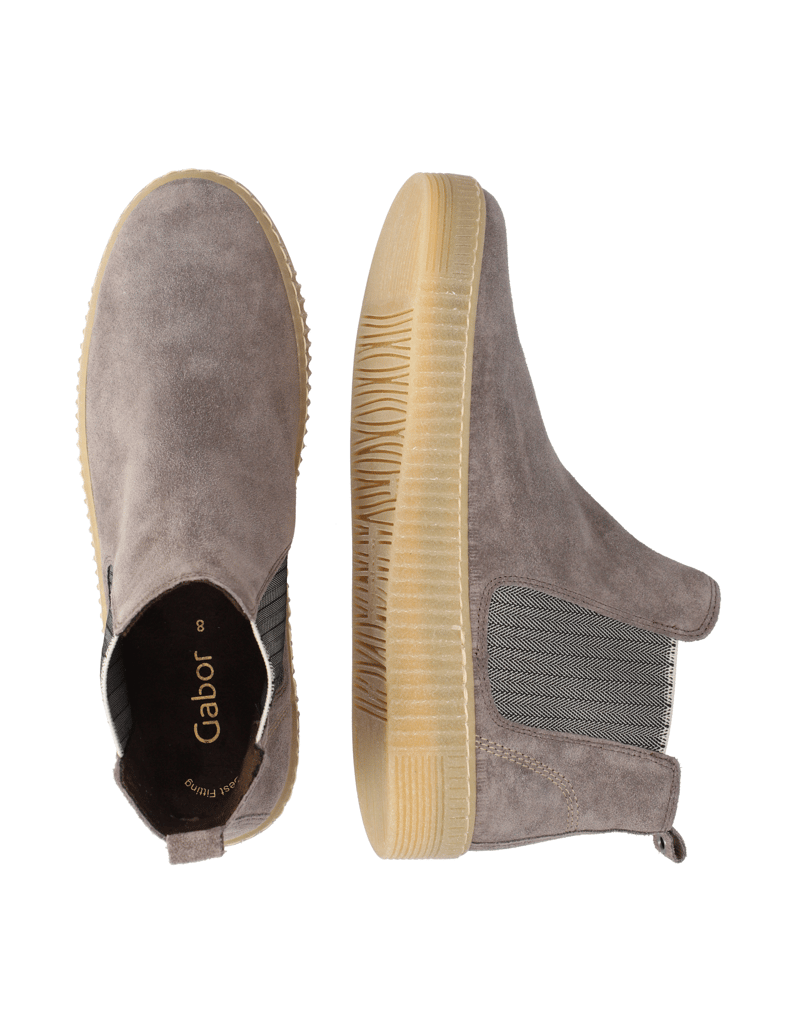 Gabor-Veloursleder-Chelsea-Boot-grau