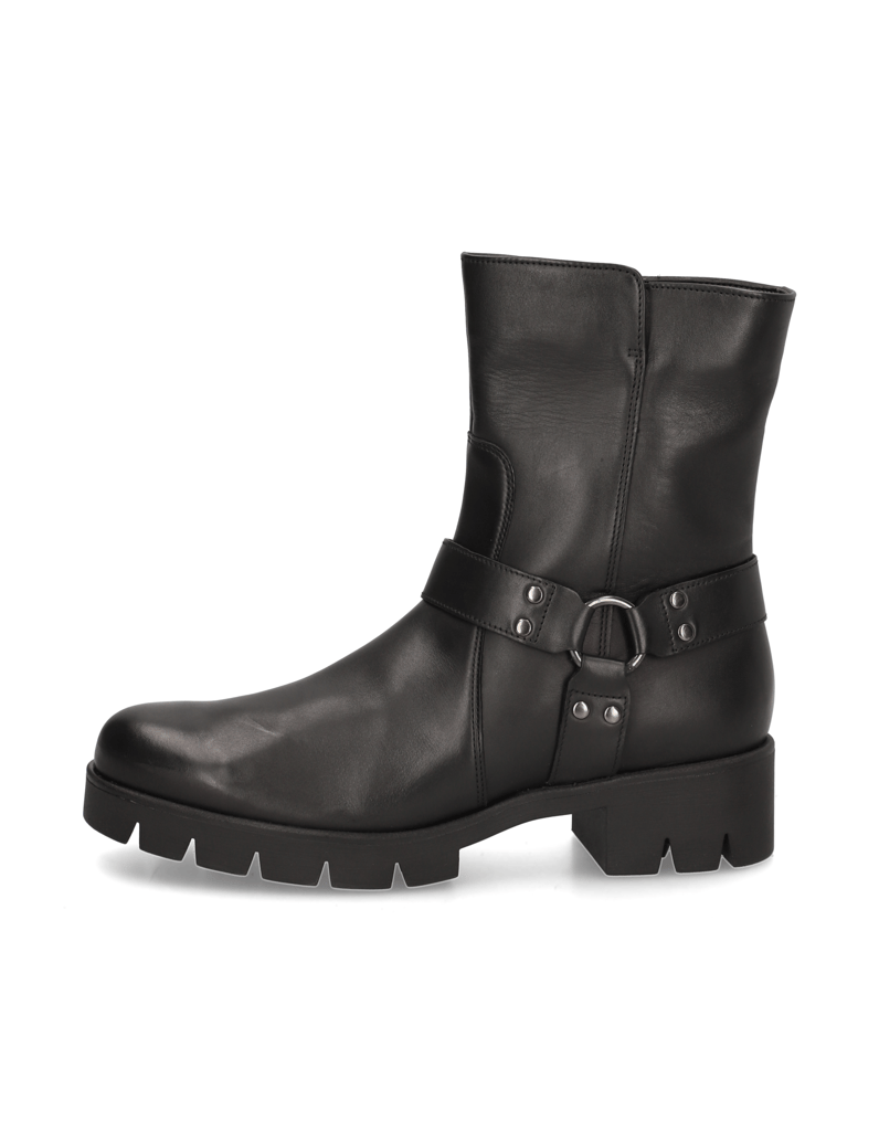 Gabor-Glattleder-Boot-schwarz