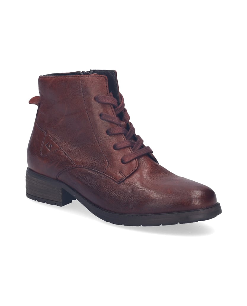 JOSEF-SEIBEL-JOSEF-SEIBEL-Kate-17-|-Stiefelette-für-Damen-|-Rot-schwarz