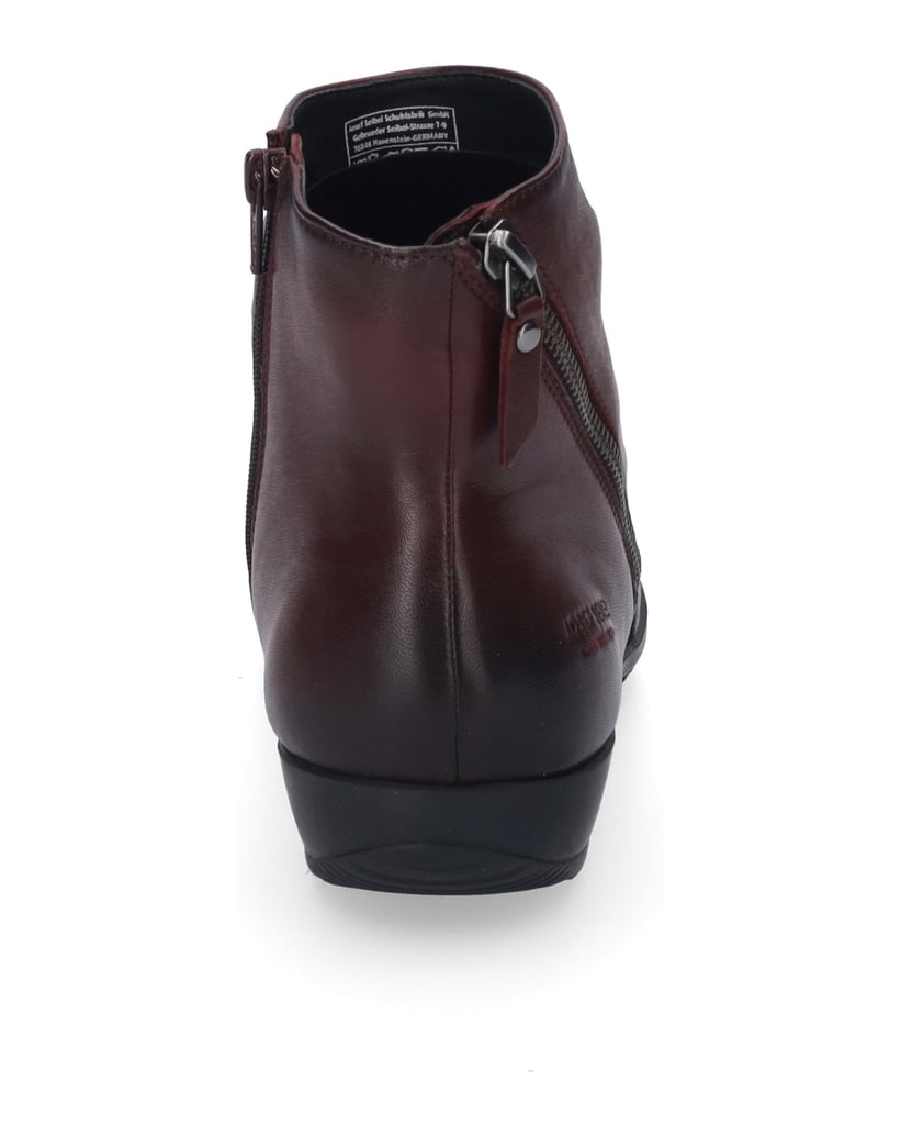 JOSEF-SEIBEL-JOSEF-SEIBEL-Naly-61-|-Stiefelette-für-Damen-|-Rot-schwarz