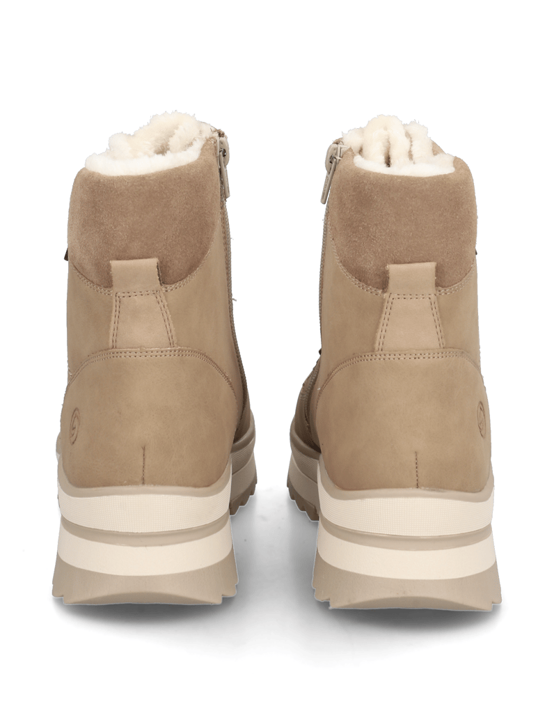 Remonte-Schnürboot-beige