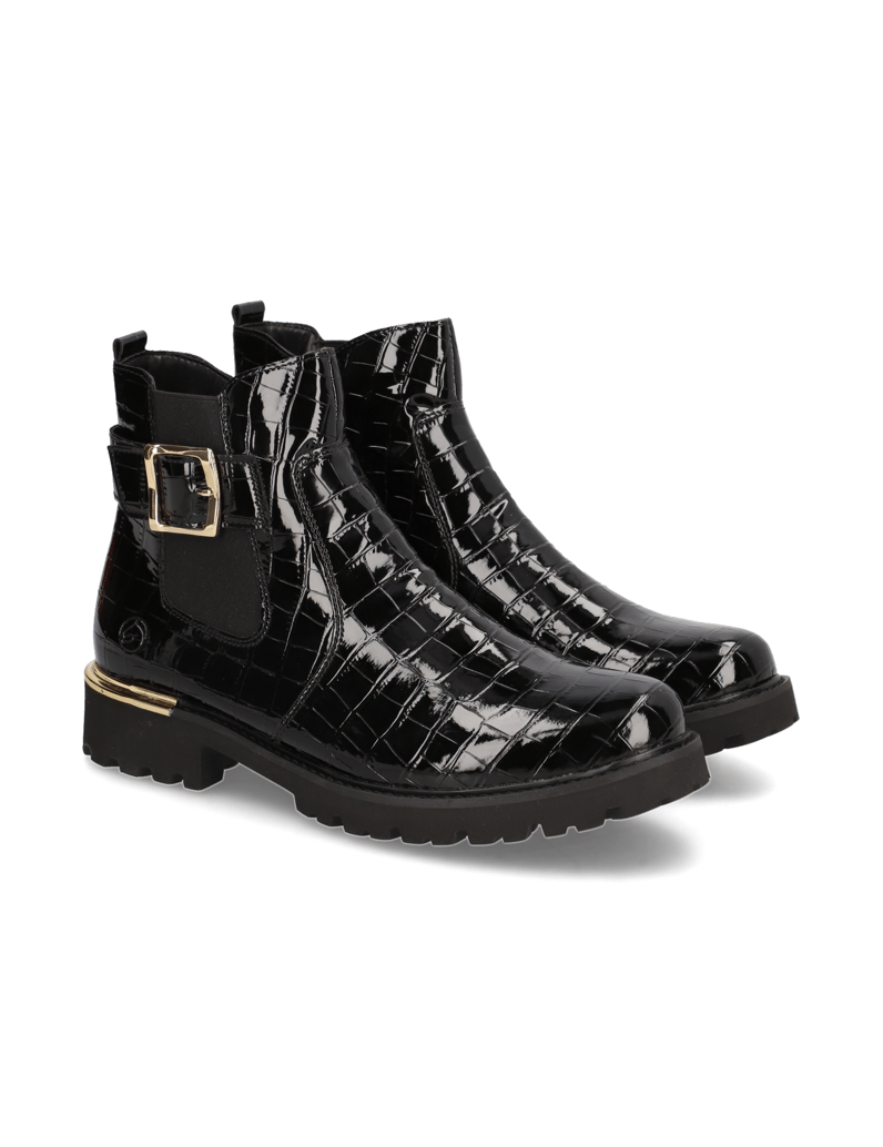 Remonte-Stiefelette-schwarz