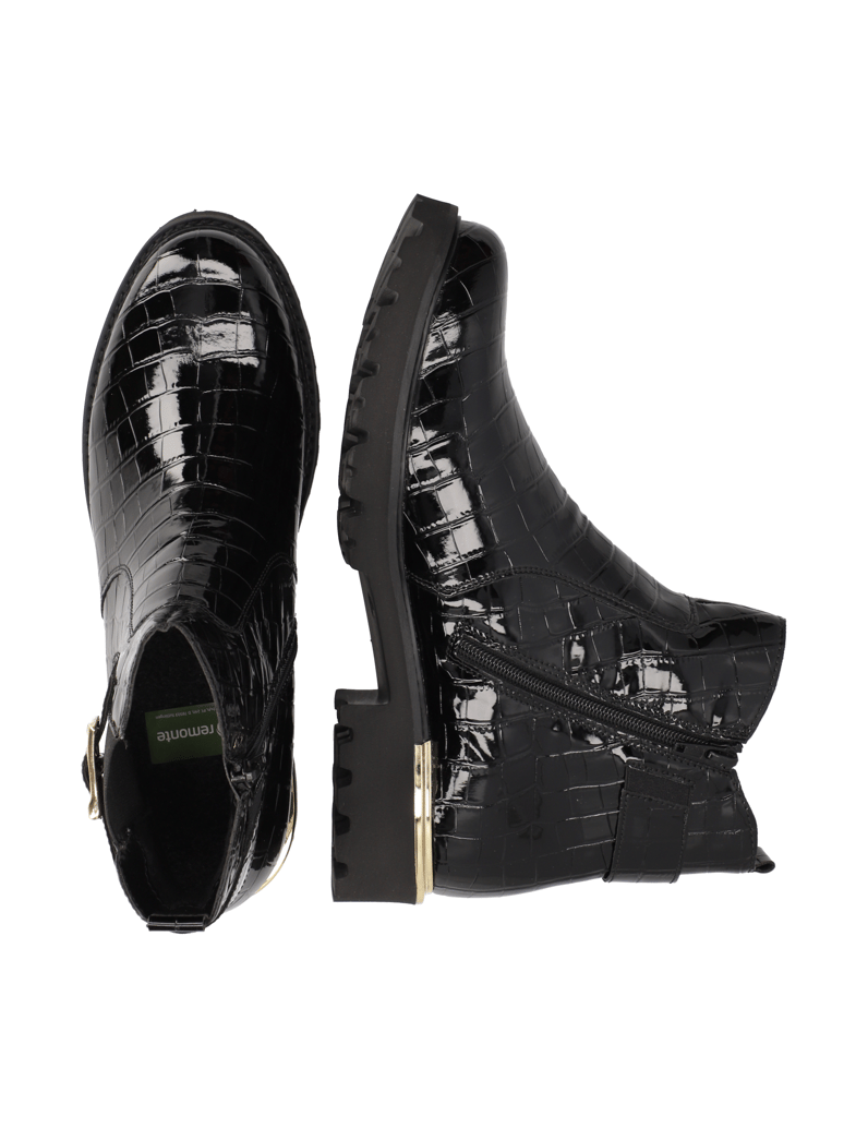 Remonte-Stiefelette-schwarz