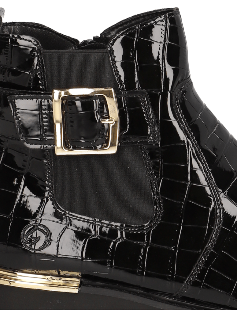 Remonte-Stiefelette-schwarz