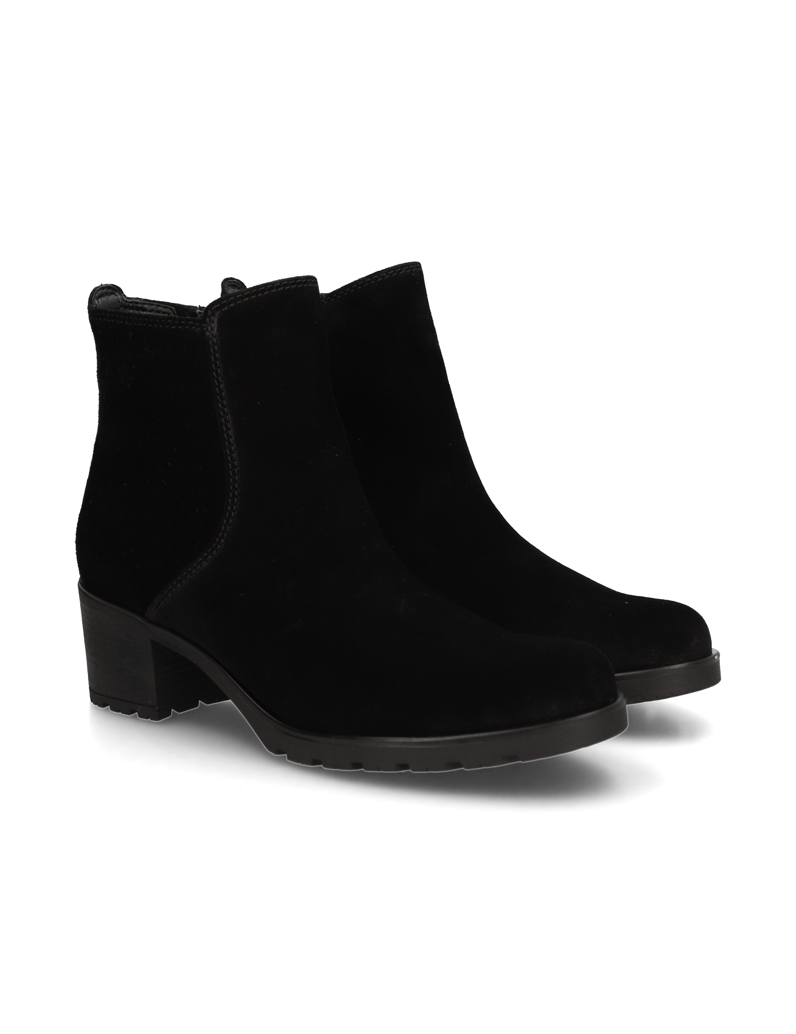 Gabor-Stiefelette-schwarz