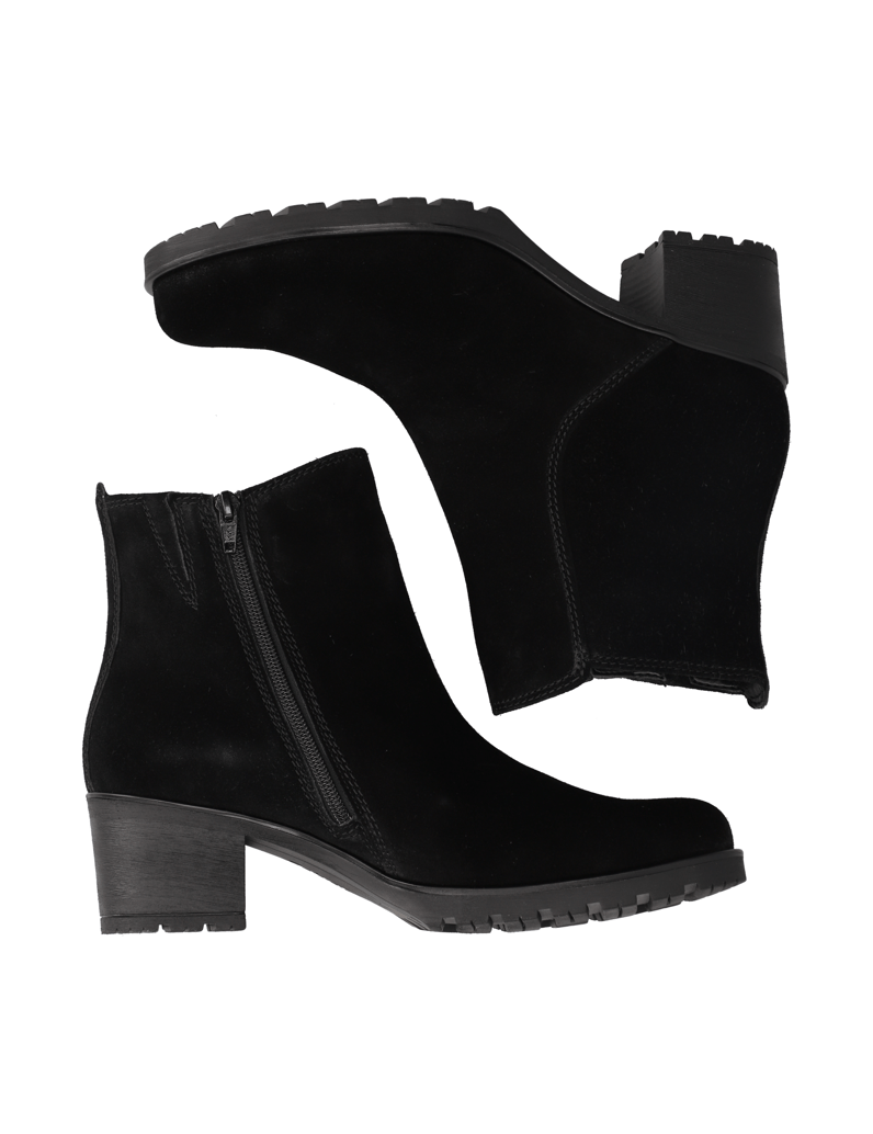 Gabor-Stiefelette-schwarz