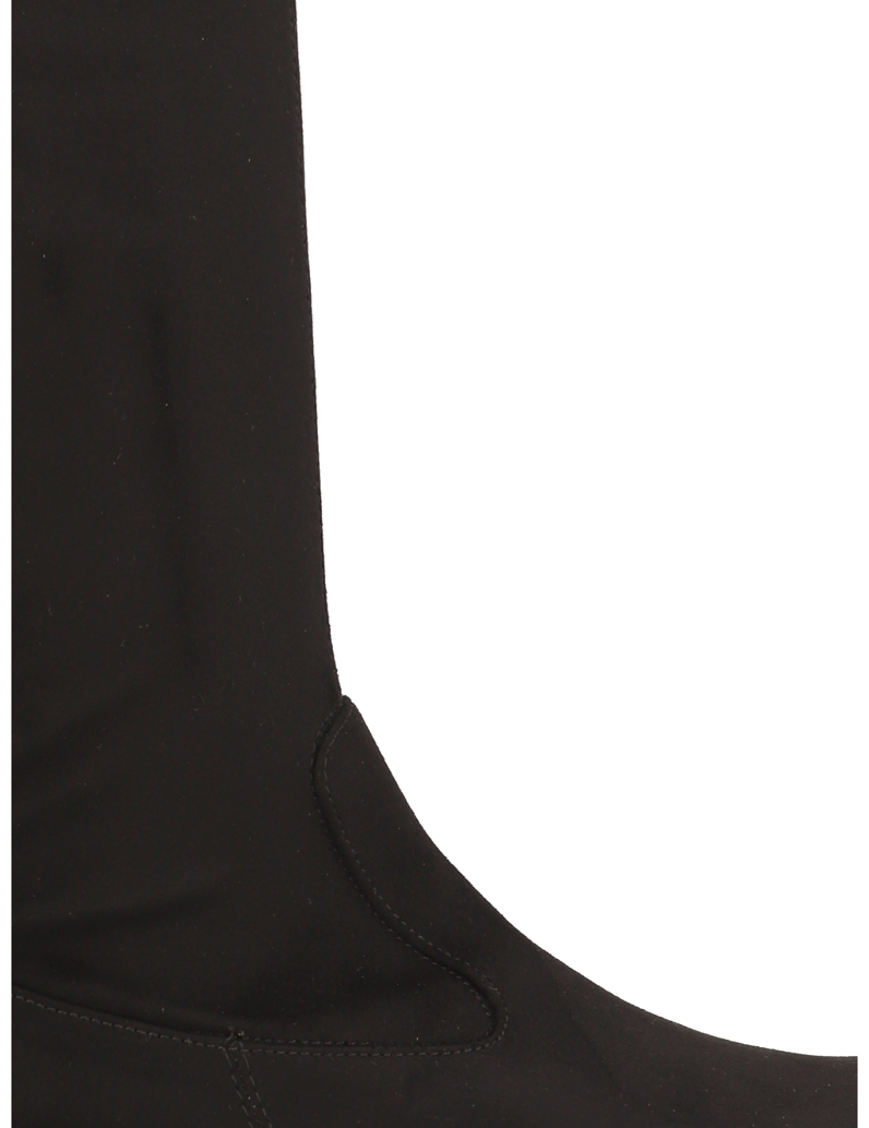 Gabor-Veloursleder-Stiefel-schwarz