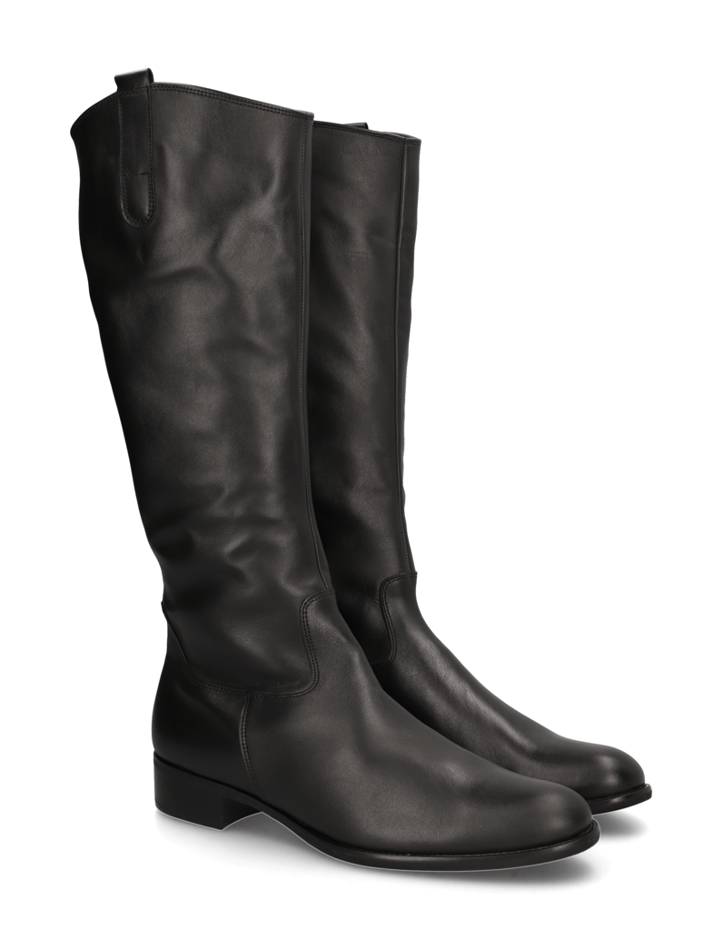 Gabor-Glattleder-Stiefel-schwarz