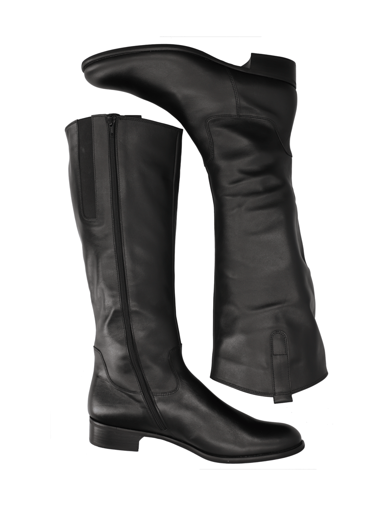 Gabor-Glattleder-Stiefel-schwarz