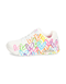 Skechers UNO HIGHLIGHT LOVE weiss