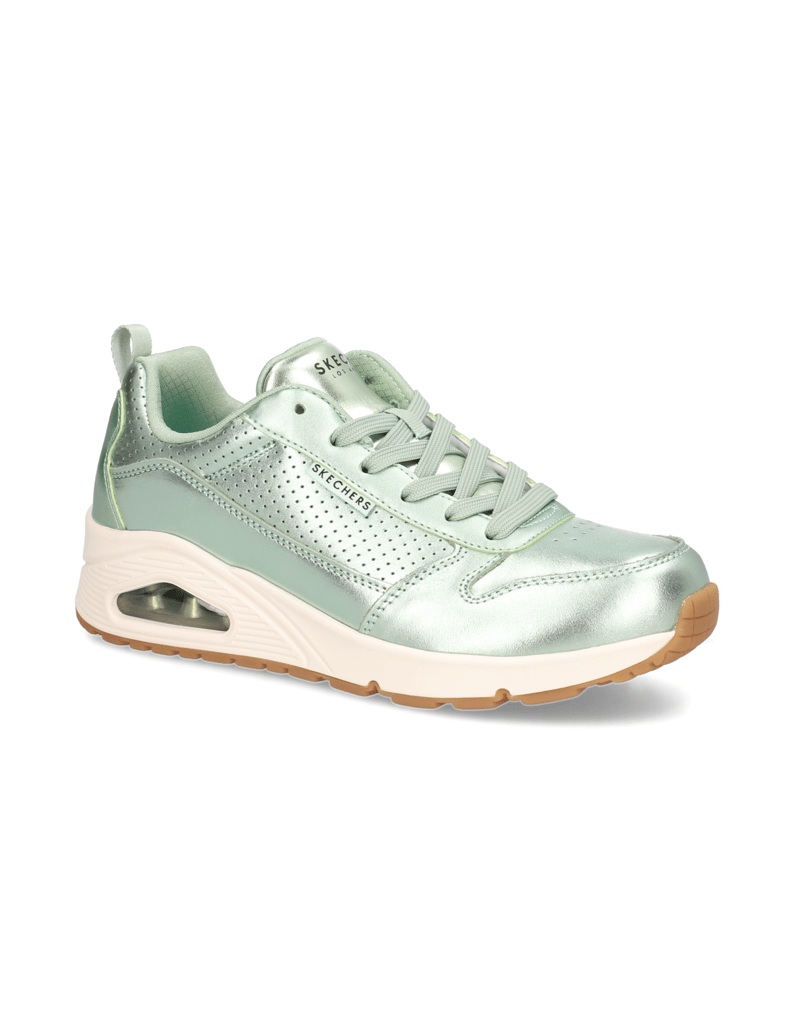 Skechers-UNO---METALLIXS-grün