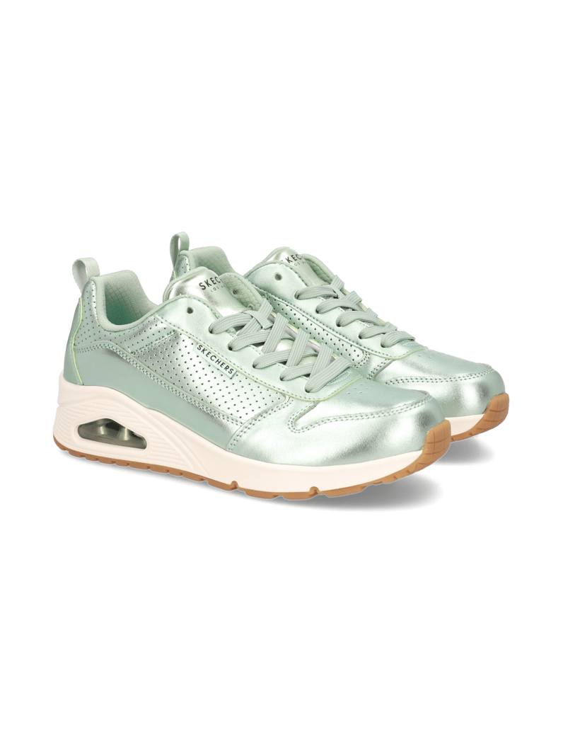 Skechers-UNO---METALLIXS-grün
