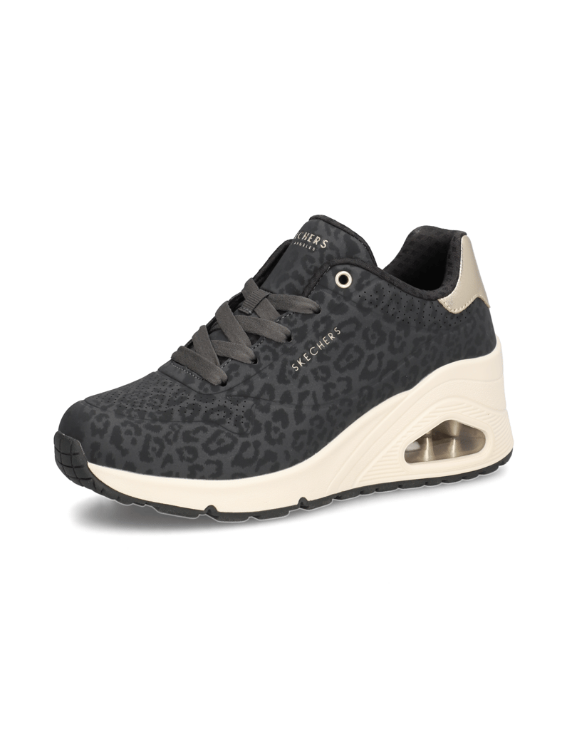 Skechers-UNO-WEDGE---SAFARI-DAZE-schwarz