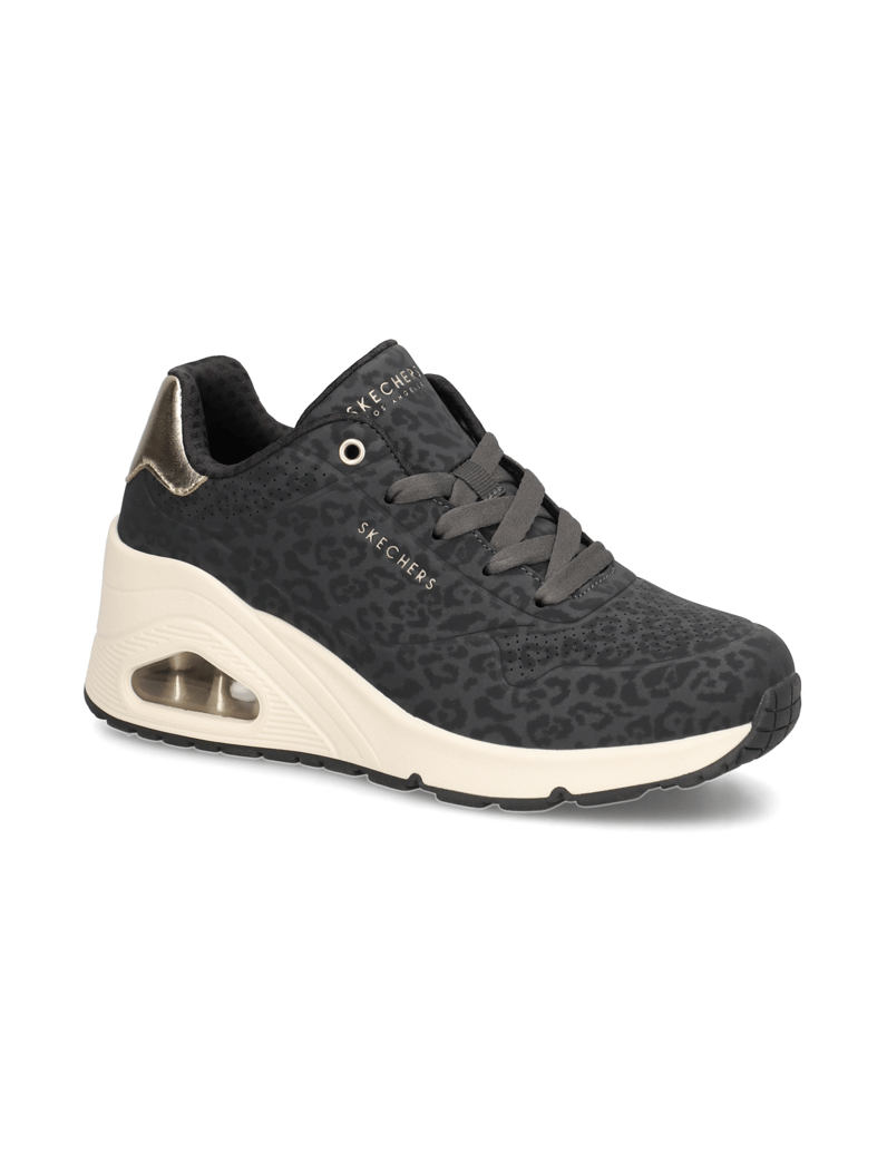 Skechers-UNO-WEDGE---SAFARI-DAZE-schwarz