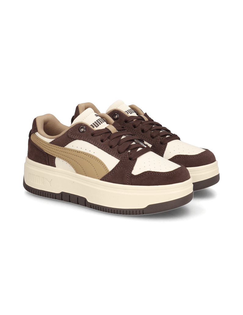 Puma-Rebound-Femme-Low-braun
