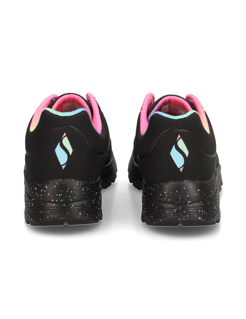 Skechers-Uno-Lite-Rainbow-Speckle-schwarz