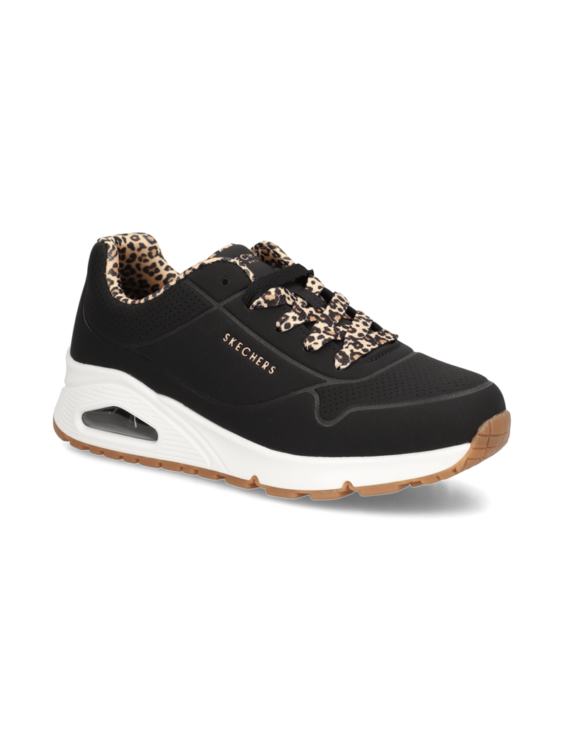 Skechers-Uno-Gen1-Leopard-Chic-blau