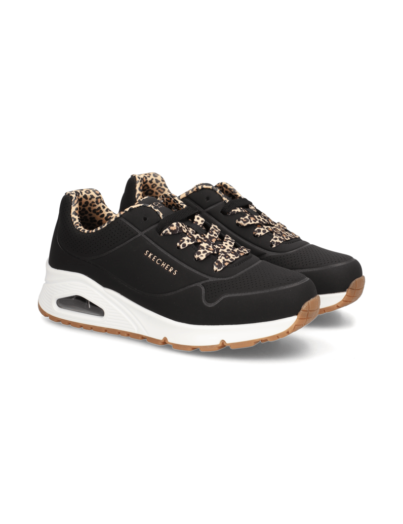 Skechers-Uno-Gen1-Leopard-Chic-blau