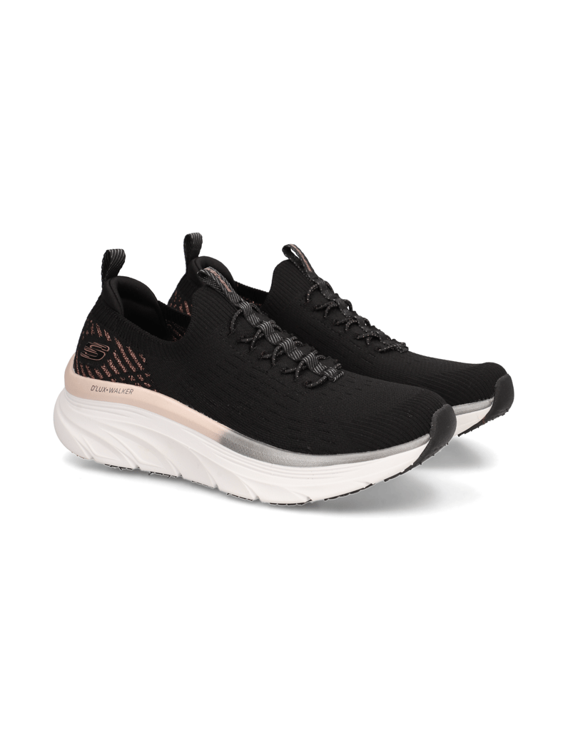 Skechers-Relaxed-Fit-D'Lux-Walker-schwarz