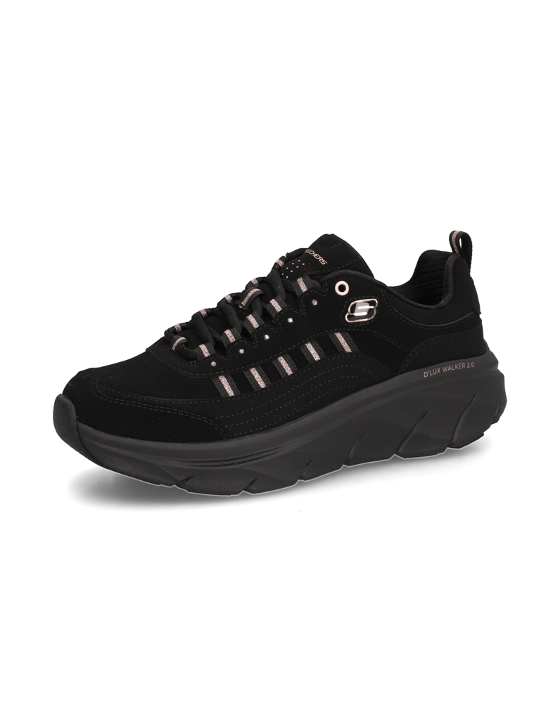 Skechers-D'LUX-WALKER-2.0-GOLDEN-STEP-schwarz