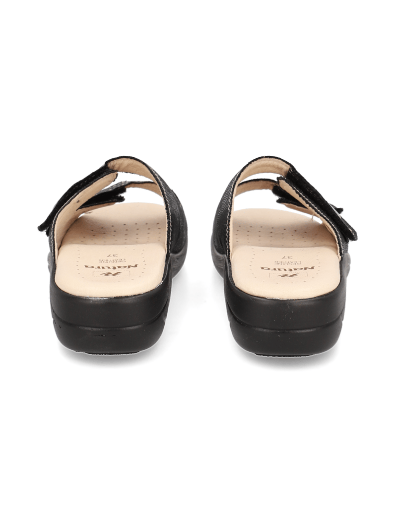 Natura-Hausschuh-schwarz