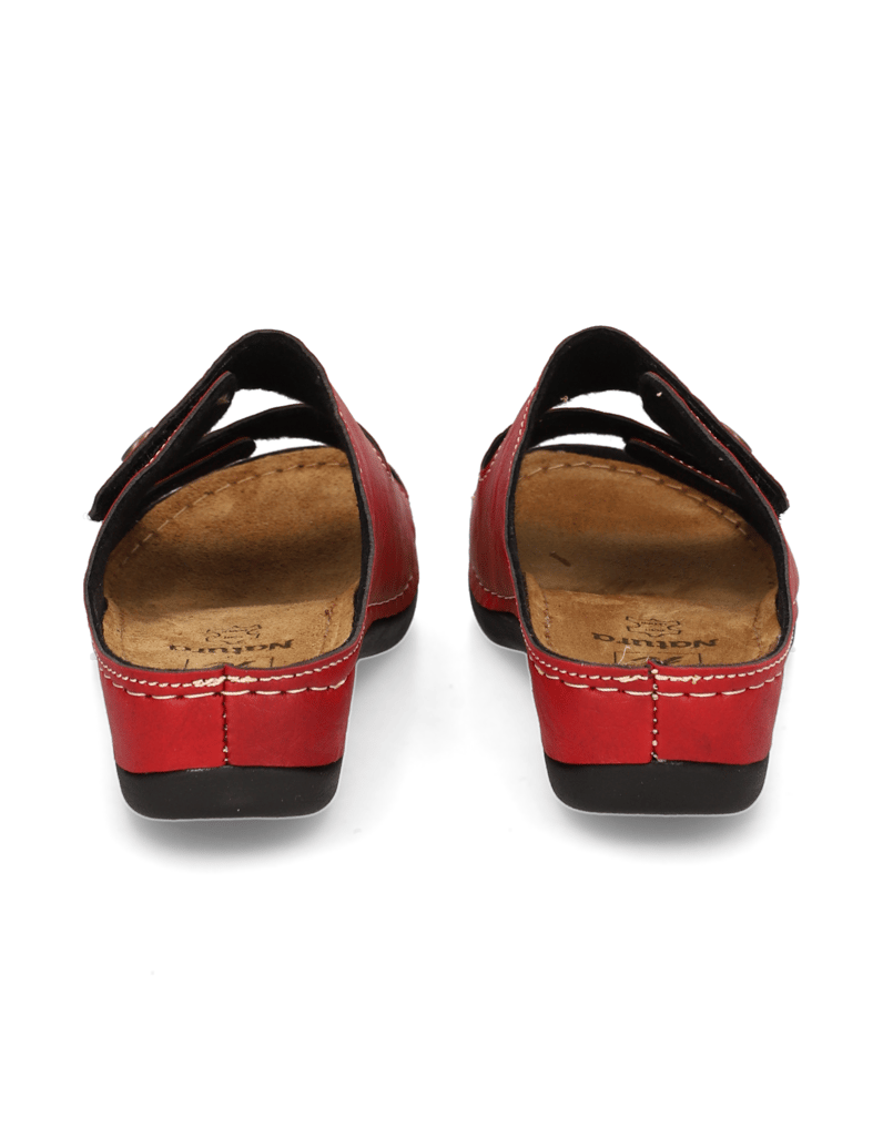 Natura-Hausschuh-rot