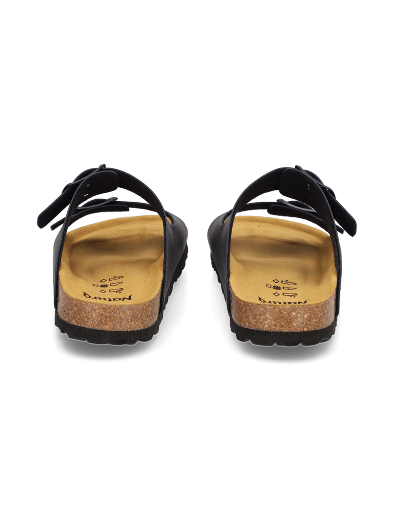 Natura-Hausschuh-schwarz