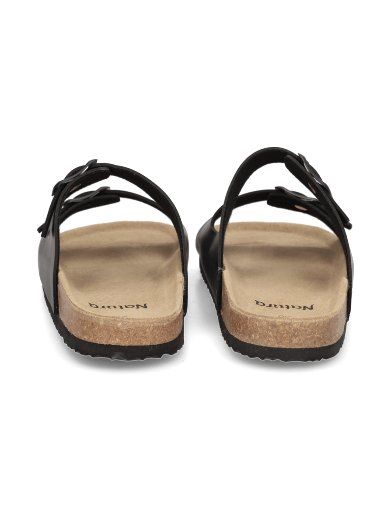 Natura-Hausschuh-schwarz