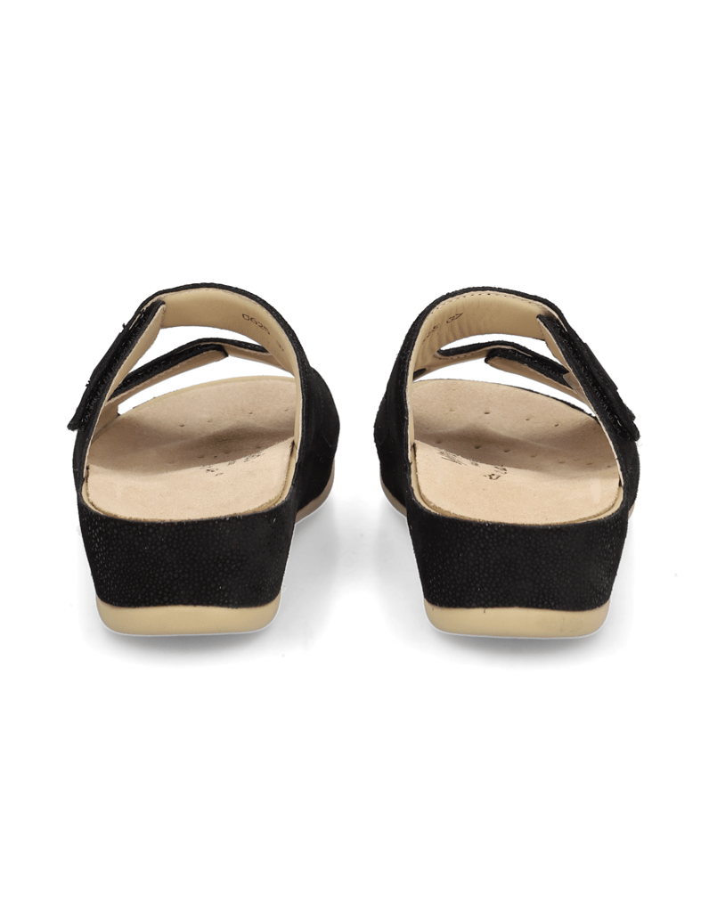 Vital-Glattleder-Hausschuh-schwarz