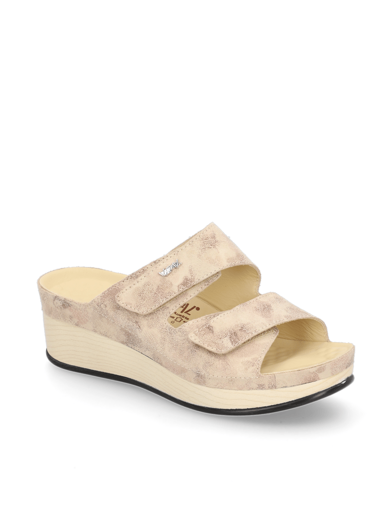 Vital-Glattleder-Hausschuh