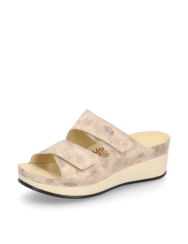 Vital-Glattleder-Hausschuh