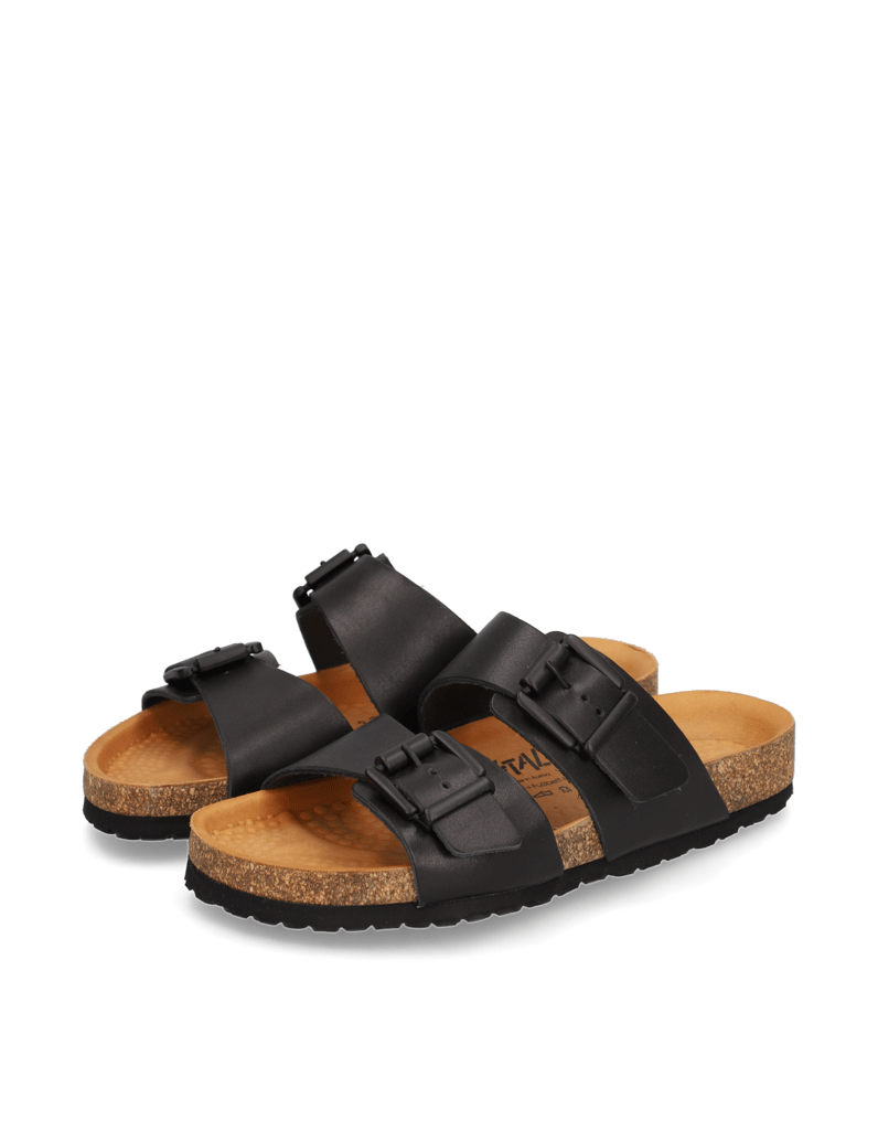 Vital-Glattleder-Hausschuh