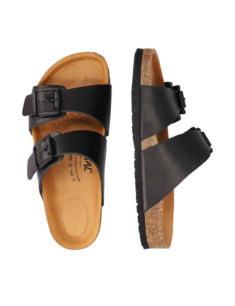 Vital-Glattleder-Hausschuh