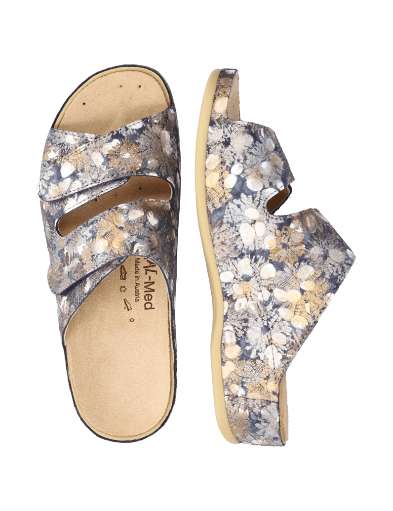 Vital-Glattleder-Hausschuh