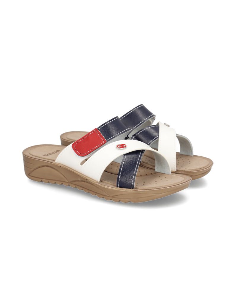 Natura-Hausschuh-weiss