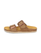 Natura Glattleder Pantoffel beige