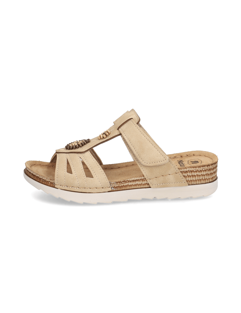 Natura-Hausschuh-beige