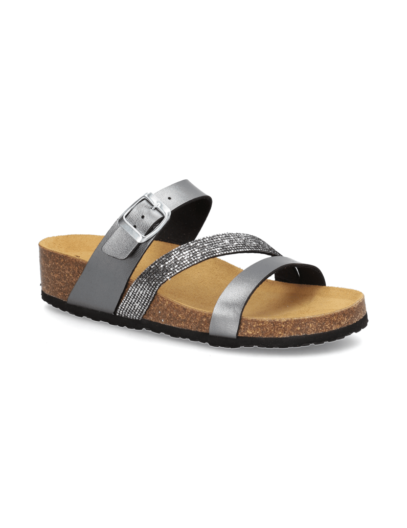 Natura-Pantoffel-grau