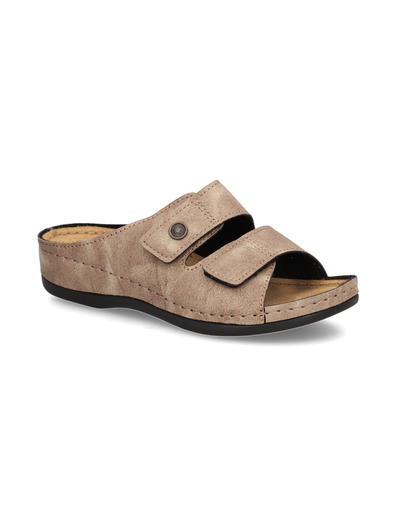 Natura-Hausschuh-beige